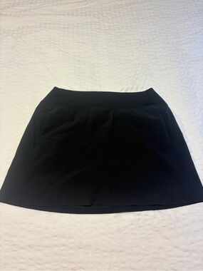 Under Armour Black A-Line Athletic Skort